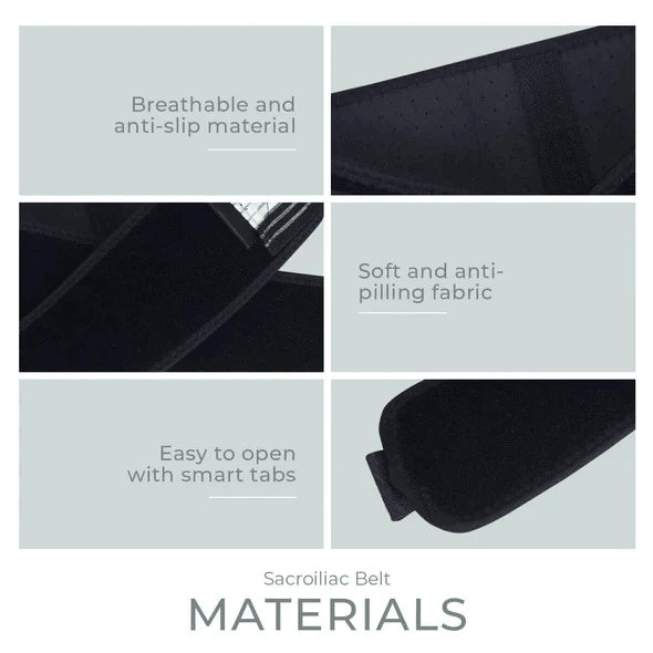 Sciatica & Low Back Belt Recommended By Chiropractors - Clickermans