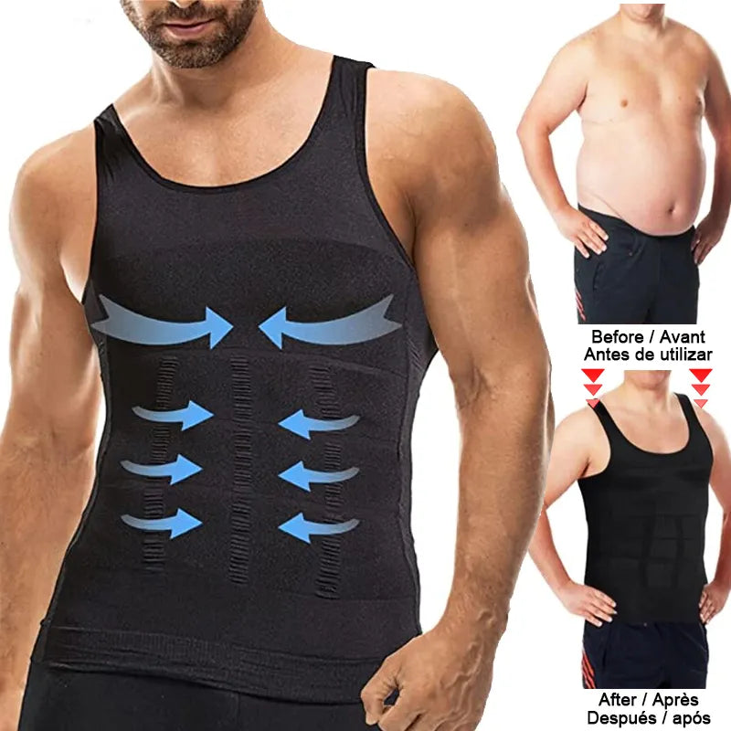 Matex Mens Slimming Body Shaper Vest | Sale Ends Today!