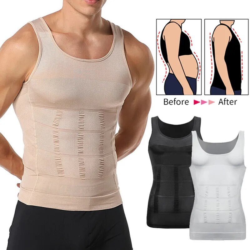Matex Mens Slimming Body Shaper Vest | Sale Ends Today!