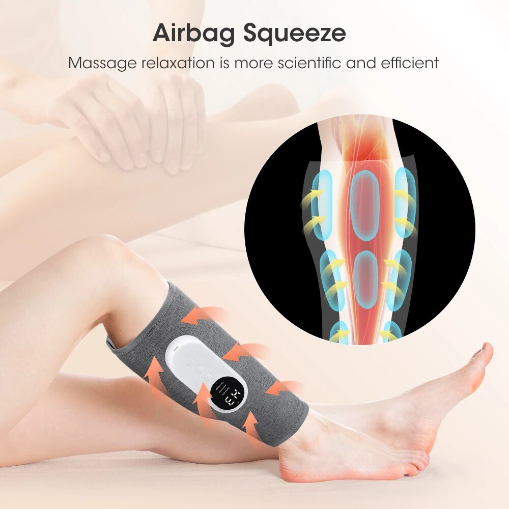 Heated Leg Air Massagers - For Lasting Legs & Foot Pain Relief