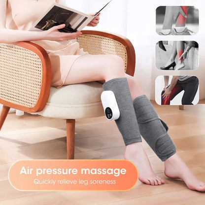 Heated Leg Air Massagers - For Lasting Legs & Foot Pain Relief
