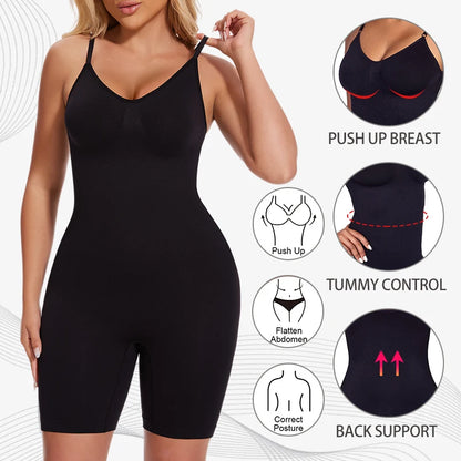 Sculpting Shapewear Shorts Bodysuit