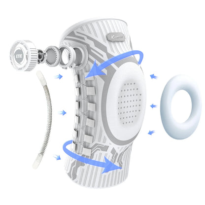 TrueKnee Brace™ Professional Knee Support with Compression Technology