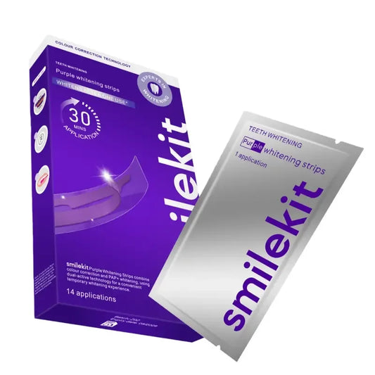 SmileKit™ Purple Whitening Strips | Sale Ends Today!