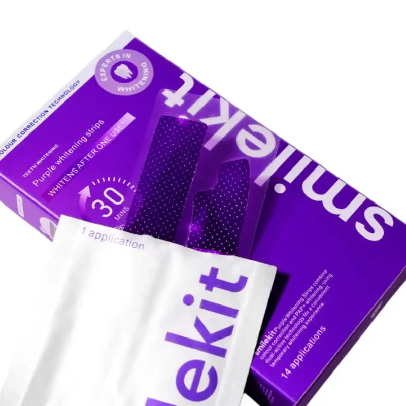 SmileKit™ Purple Whitening Strips | Sale Ends Today!