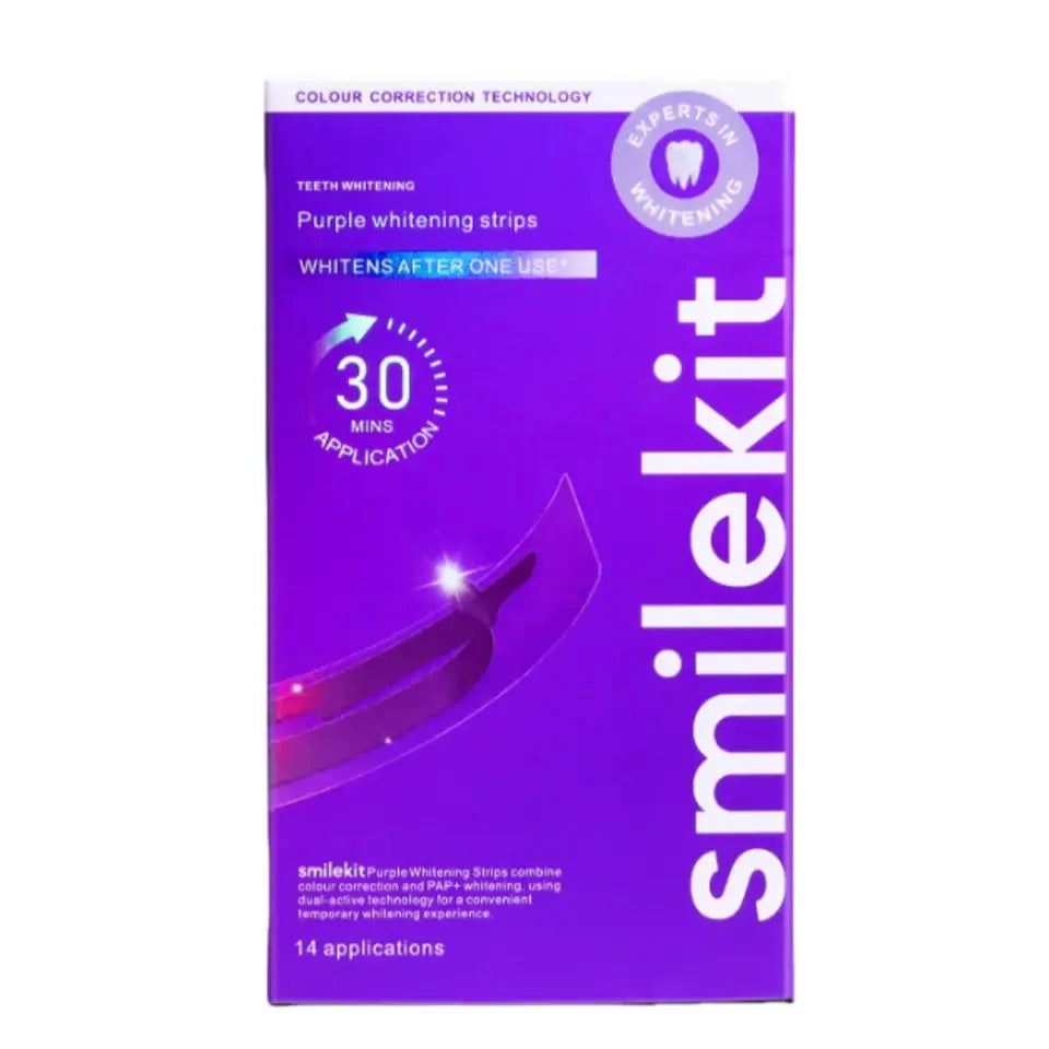 SmileKit™ Purple Whitening Strips | Sale Ends Today!