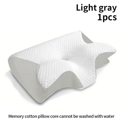 Neckura™ Memory Foam Neck Pillow | Last Day Of Sale!