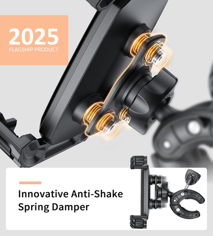 2025 Military Anti-Shake Motorcycle & Bicycle Phone Holder
