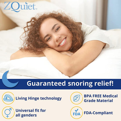 ZQuiet® - Anti-Snoring Mouthpiece Universal Size  | Last  Day Of Sale!