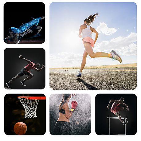 Smart Watch Heart Rate Monitor Tracker Fitness Sports Watch QS19 Black - ClickerMans