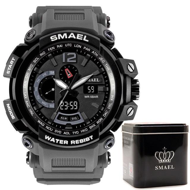 SMAEL Military 1702 Men's Luxury Sport Watch - ClickerMans