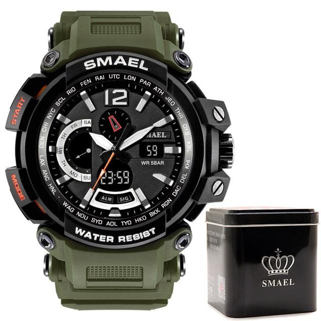 SMAEL Military 1702 Men's Luxury Sport Watch - ClickerMans