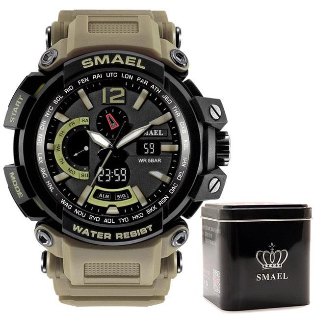 SMAEL Military 1702 Men's Luxury Sport Watch - ClickerMans