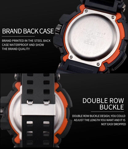 SMAEL Military 1702 Men's Luxury Sport Watch - ClickerMans