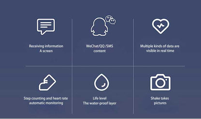 M5 Sport Band Fitness Tracker Smart Watch - ClickerMans