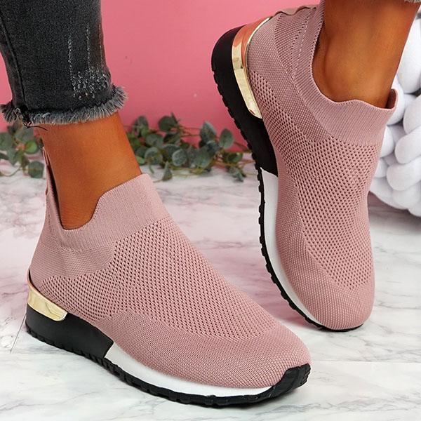 Vulcanize™ Womens Slip On fashion Sneakers - Clickermans