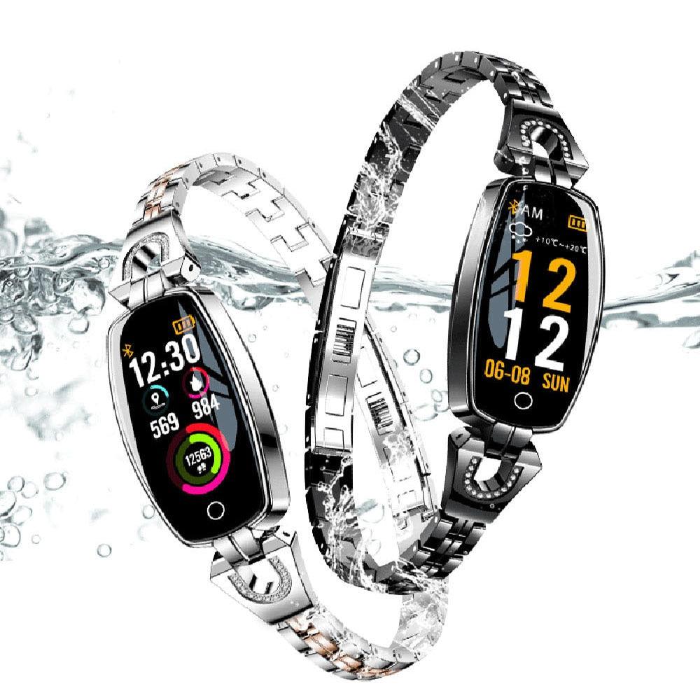 H8 Women's Smart Health Watch With Blood Pressure & Heart Rate Monitor - ClickerMans
