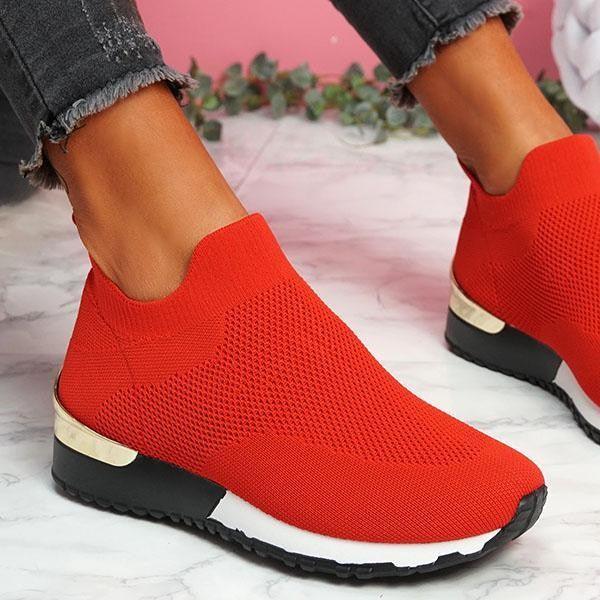 Vulcanize™ Womens Slip On fashion Sneakers - Clickermans
