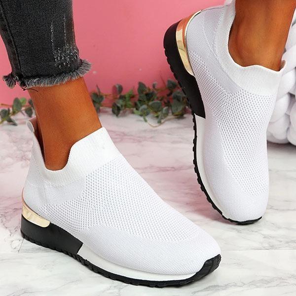 Vulcanize™ Womens Slip On fashion Sneakers - Clickermans