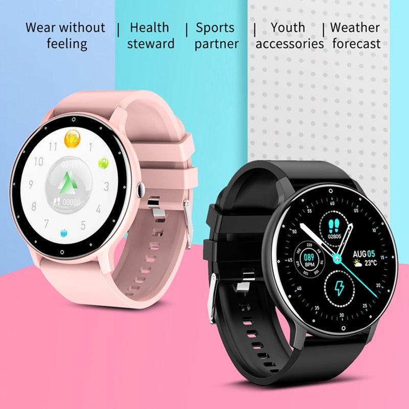 Women's DT88 Pro Smart Watch With Free EarPods + Extra Silicone Strap - ClickerMans