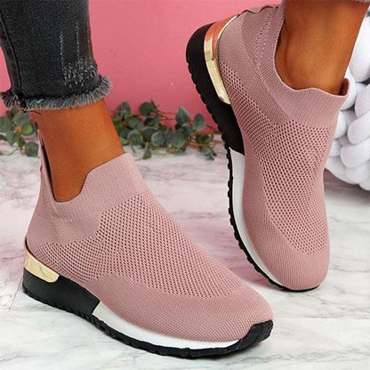Vulcanize™ Womens Slip On fashion Sneakers - Clickermans