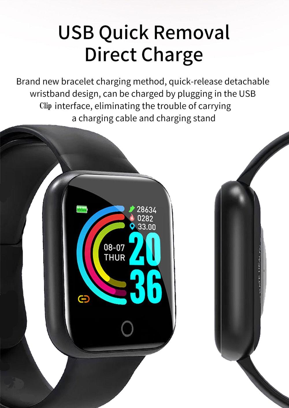 I5 Waterproof Smart Watch With Free Earpods - ClickerMans
