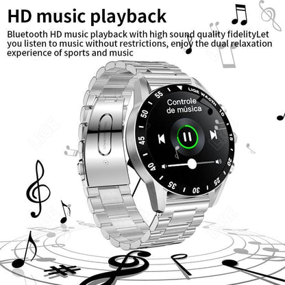 [NEW] LIGE Men's Business Smart Watch With Bluetooth Calling - ClickerMans