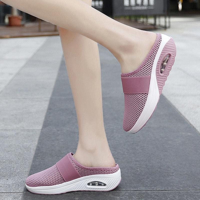 Air Cushion Slep-On Walking Loafers - Clickermans