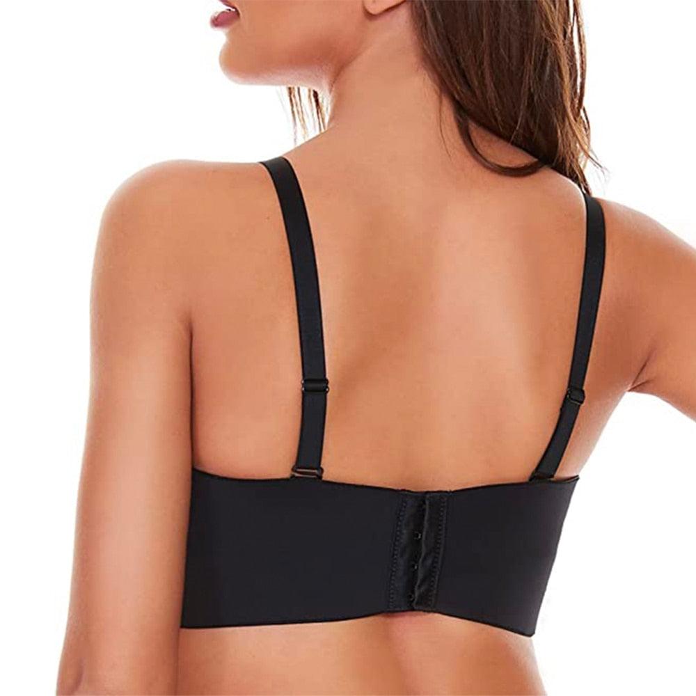 Bella™️ Full Support Non-Slip Bra with Removable Straps - Clickermans