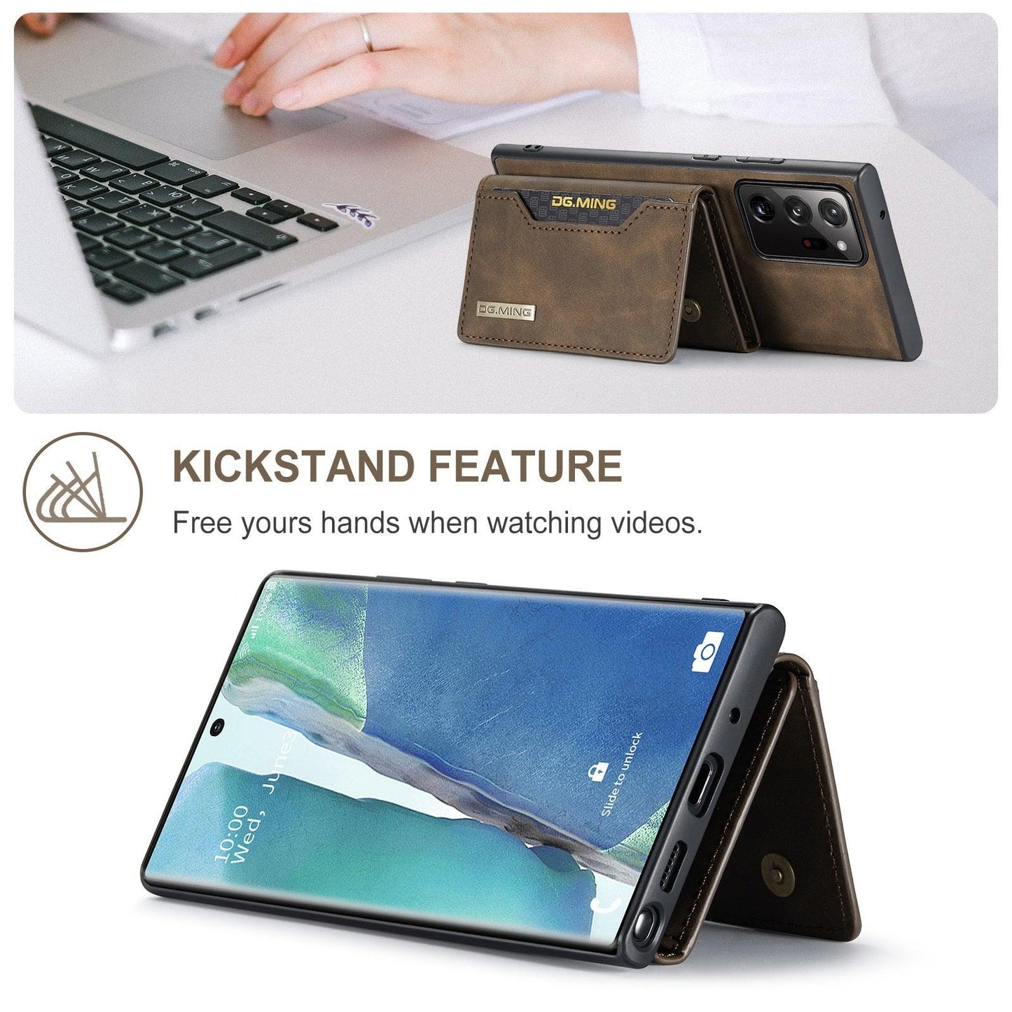 2 in 1 Multifunctional Phone & Wallet Case For Samsung Phones - ClickerMans