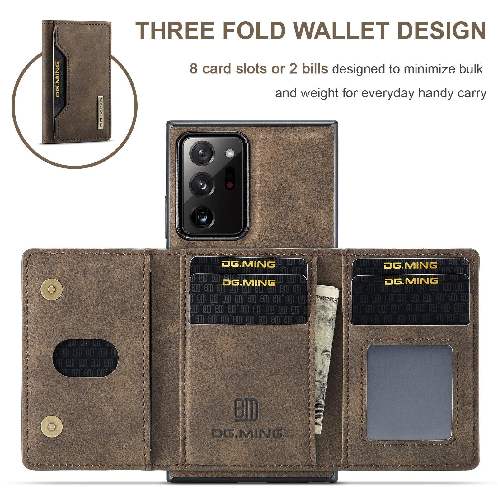 2 in 1 Multifunctional Phone & Wallet Case For Samsung Phones - ClickerMans